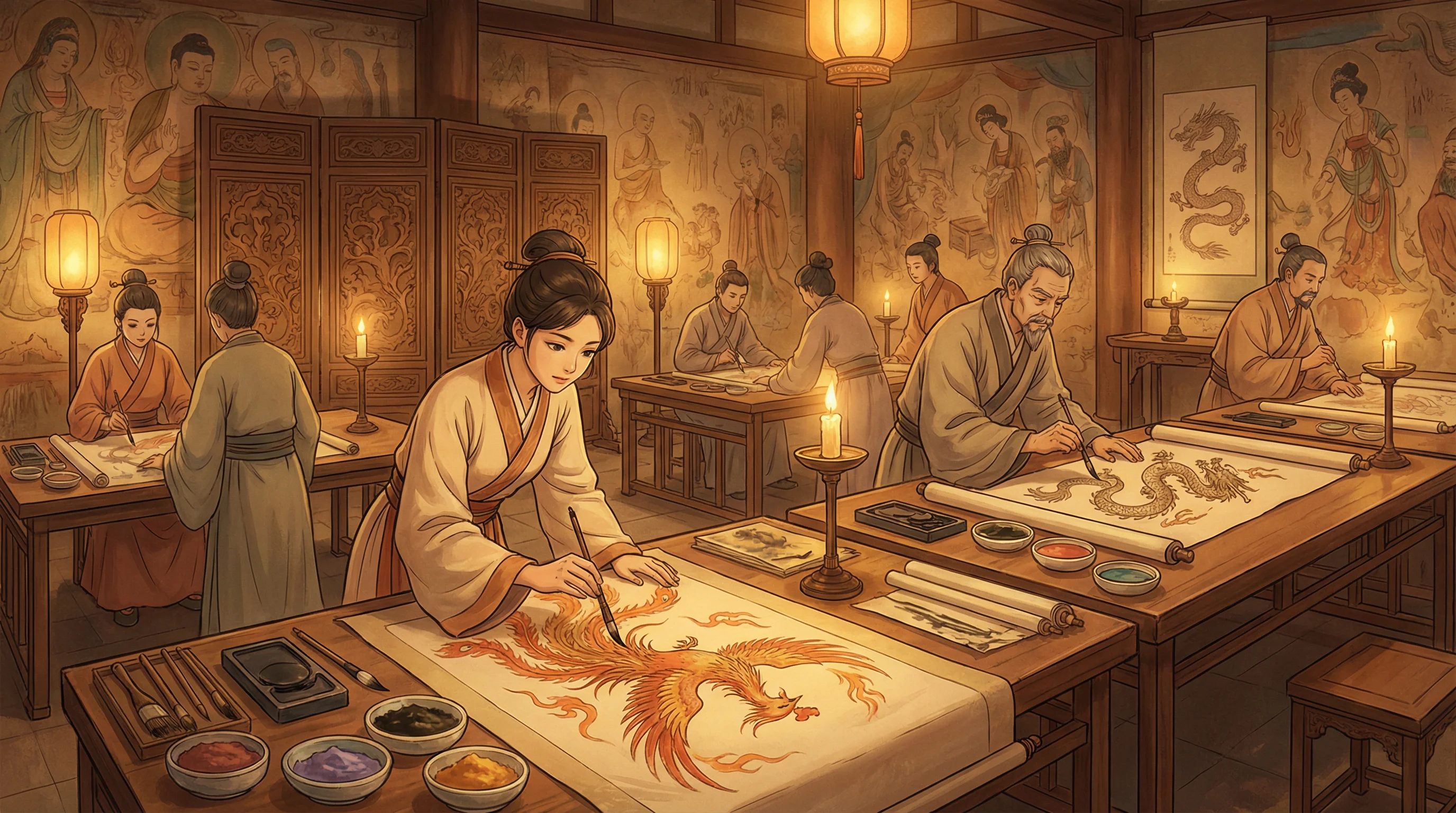 画师入驻 - 蜀山战纪第二季 国风动漫画师